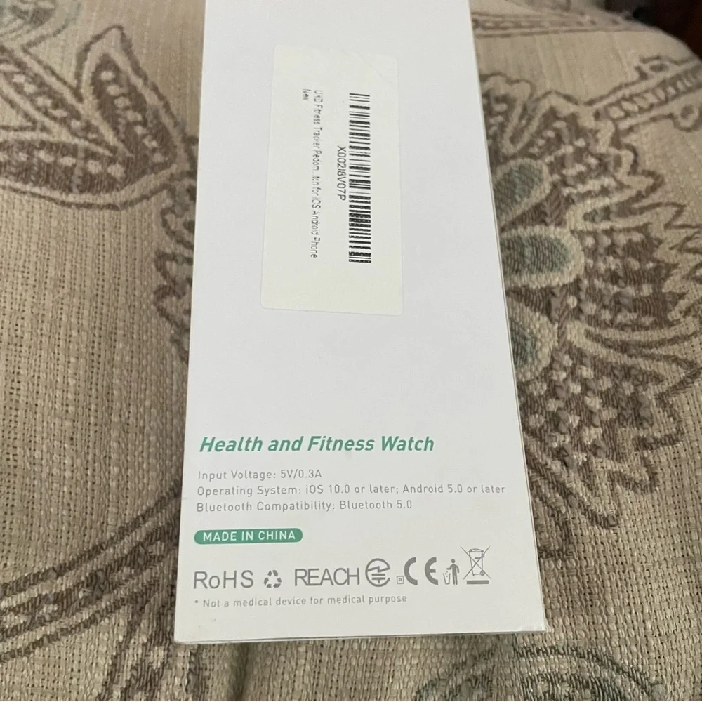 health & Fitness Watch - Black new in box
